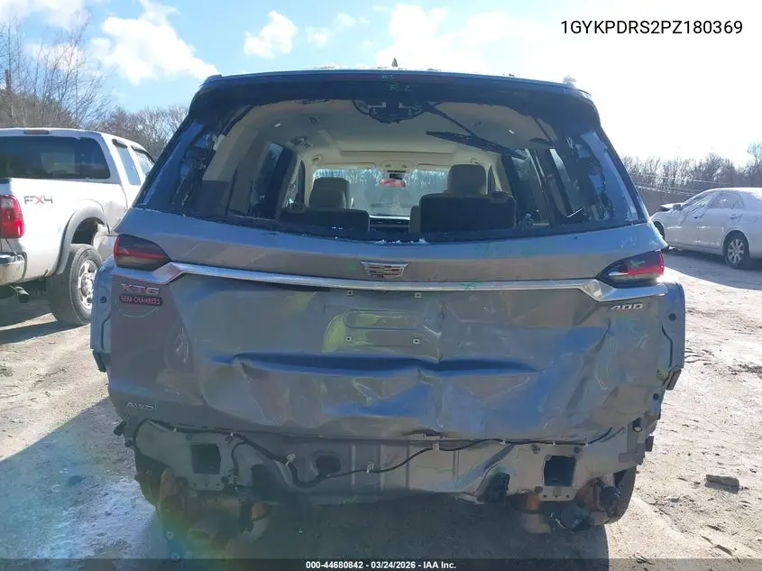 2023 Cadillac Xt6 Awd Premium Luxury VIN: 1GYKPDRS2PZ180369 Lot: 44680842
