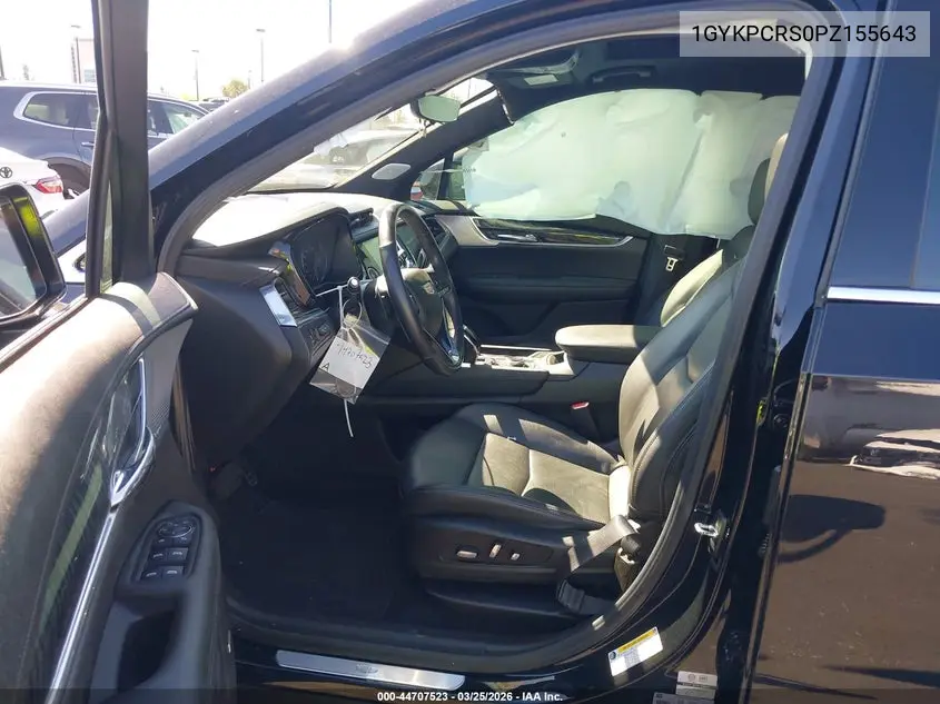 2023 Cadillac Xt6 Fwd Premium Luxury VIN: 1GYKPCRS0PZ155643 Lot: 44707523