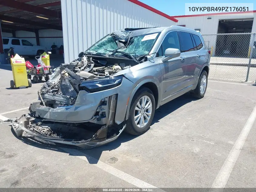 2023 Cadillac Xt6 Awd Luxury VIN: 1GYKPBR49PZ176051 Lot: 45503335