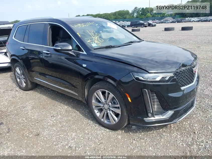 2023 Cadillac Xt6 Awd Premium Luxury VIN: 1GYKPDRS2PZ119748 Lot: 45563045