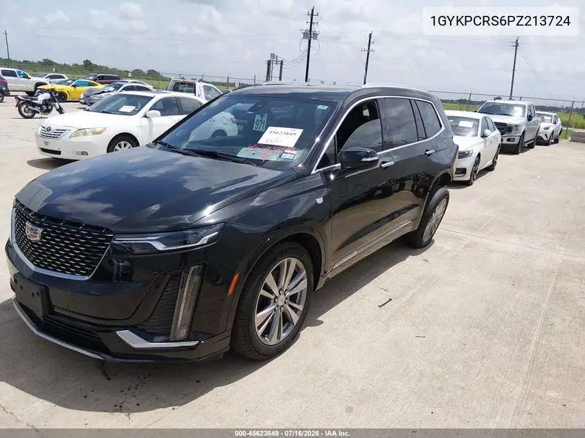 2023 Cadillac Xt6 Fwd Premium Luxury VIN: 1GYKPCRS6PZ213724 Lot: 45623849