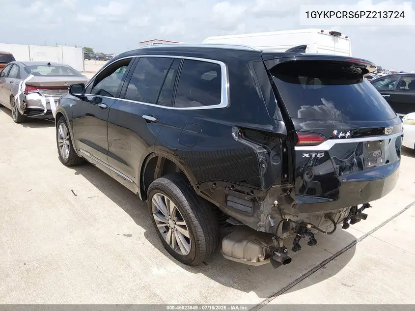 2023 Cadillac Xt6 Fwd Premium Luxury VIN: 1GYKPCRS6PZ213724 Lot: 45623849