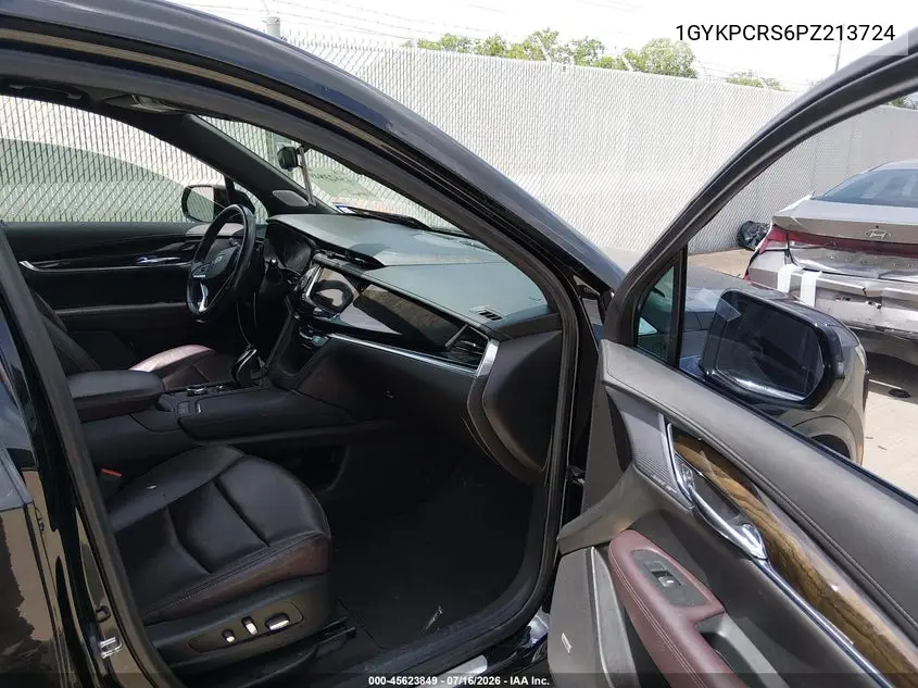 2023 Cadillac Xt6 Fwd Premium Luxury VIN: 1GYKPCRS6PZ213724 Lot: 45623849