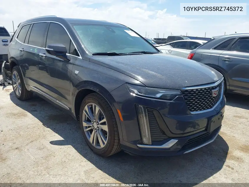 2024 Cadillac Xt6 Fwd Premium Luxury VIN: 1GYKPCRS5RZ745372 Lot: 45116628
