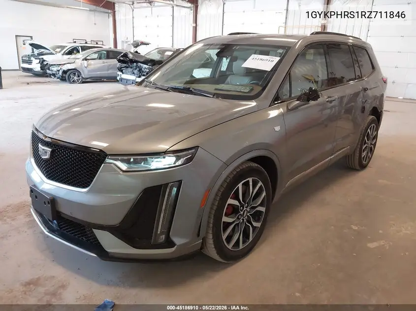 2024 Cadillac Xt6 Sport VIN: 1GYKPHRS1RZ711846 Lot: 45186910