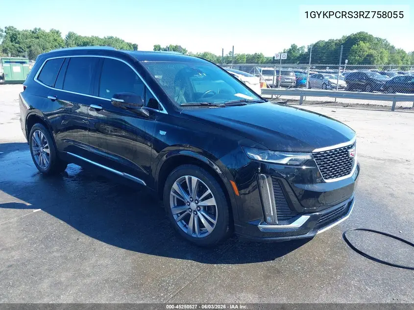 2024 Cadillac Xt6 Fwd Premium Luxury VIN: 1GYKPCRS3RZ758055 Lot: 45250527