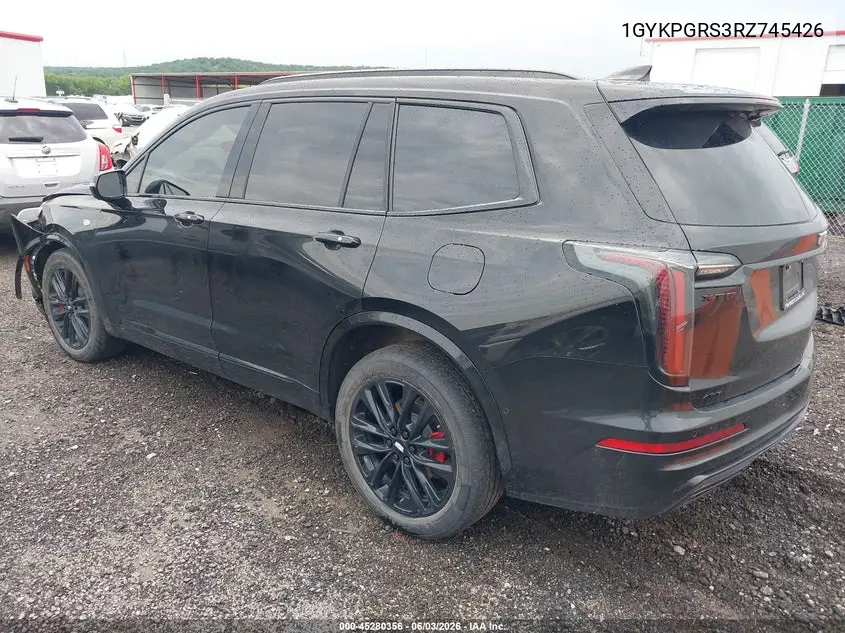 2024 Cadillac Xt6 Awd Sport VIN: 1GYKPGRS3RZ745426 Lot: 45280356
