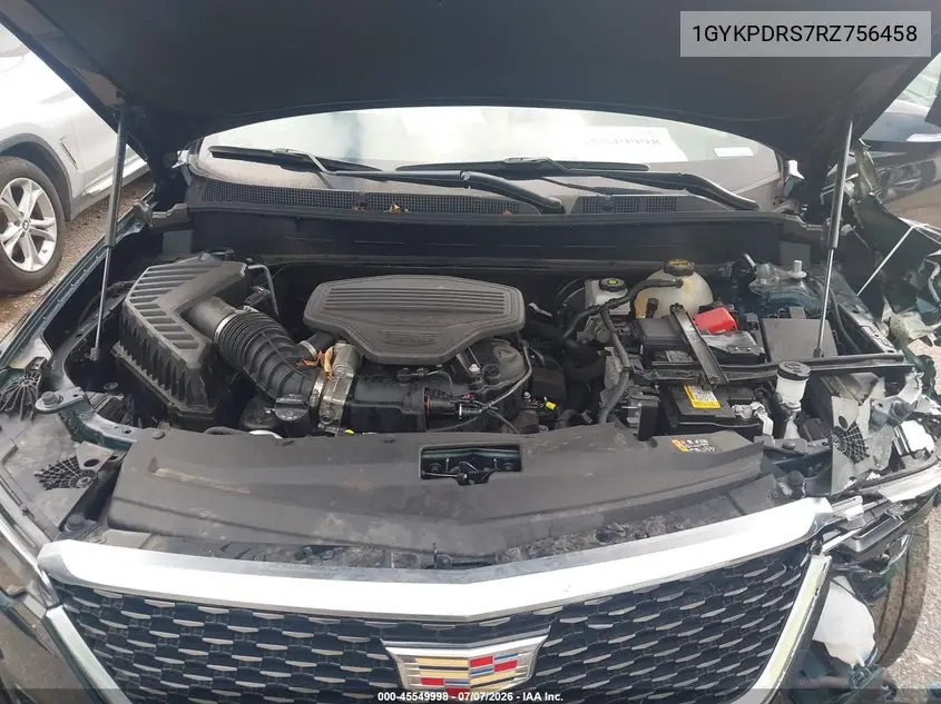2024 Cadillac Xt6 Awd Premium Luxury VIN: 1GYKPDRS7RZ756458 Lot: 45549998