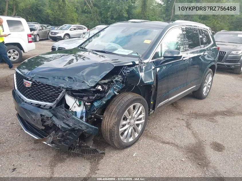 2024 Cadillac Xt6 Awd Premium Luxury VIN: 1GYKPDRS7RZ756458 Lot: 45549998