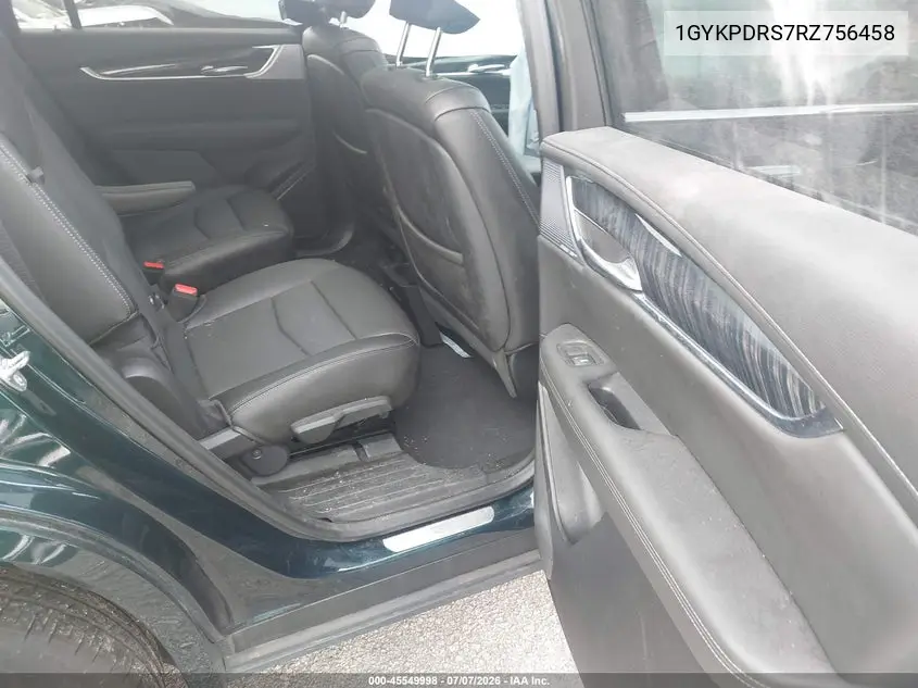 2024 Cadillac Xt6 Awd Premium Luxury VIN: 1GYKPDRS7RZ756458 Lot: 45549998