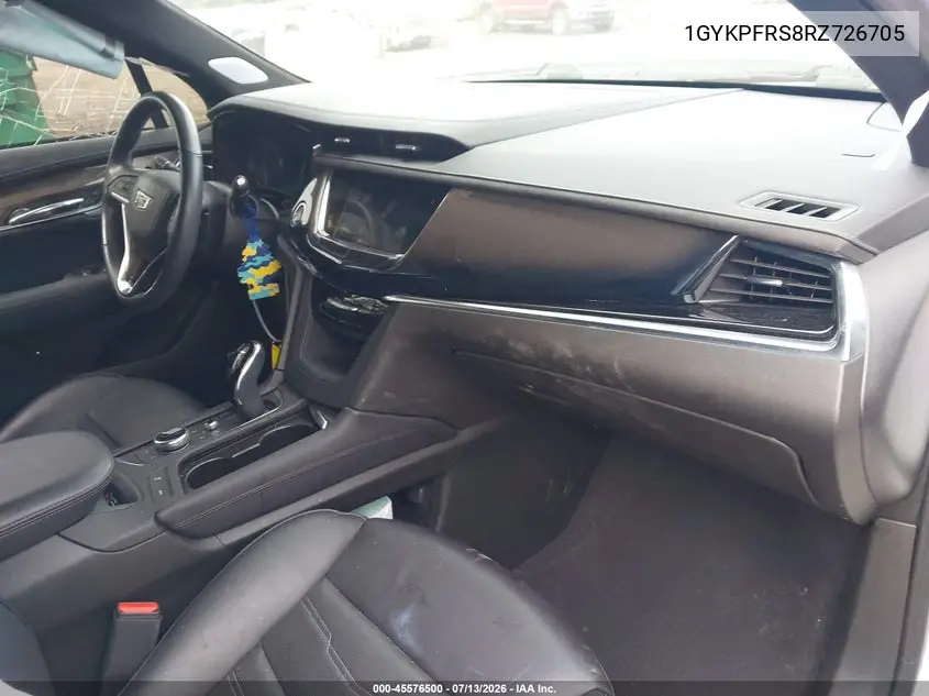 2024 Cadillac Xt6 Awd Premium Luxury VIN: 1GYKPFRS8RZ726705 Lot: 45576500