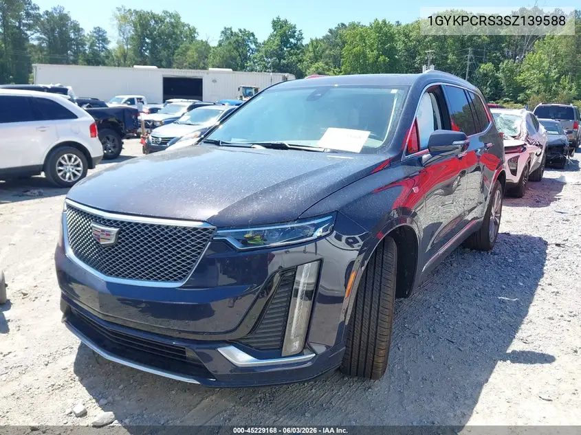 2025 Cadillac Xt6 Premium Luxury VIN: 1GYKPCRS3SZ139588 Lot: 45229168