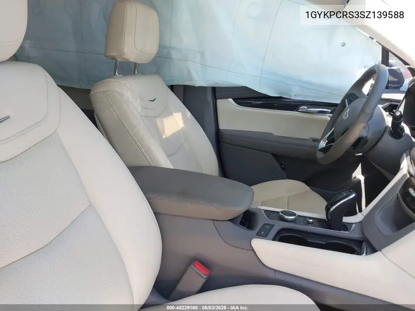 2025 Cadillac Xt6 Premium Luxury VIN: 1GYKPCRS3SZ139588 Lot: 45229168