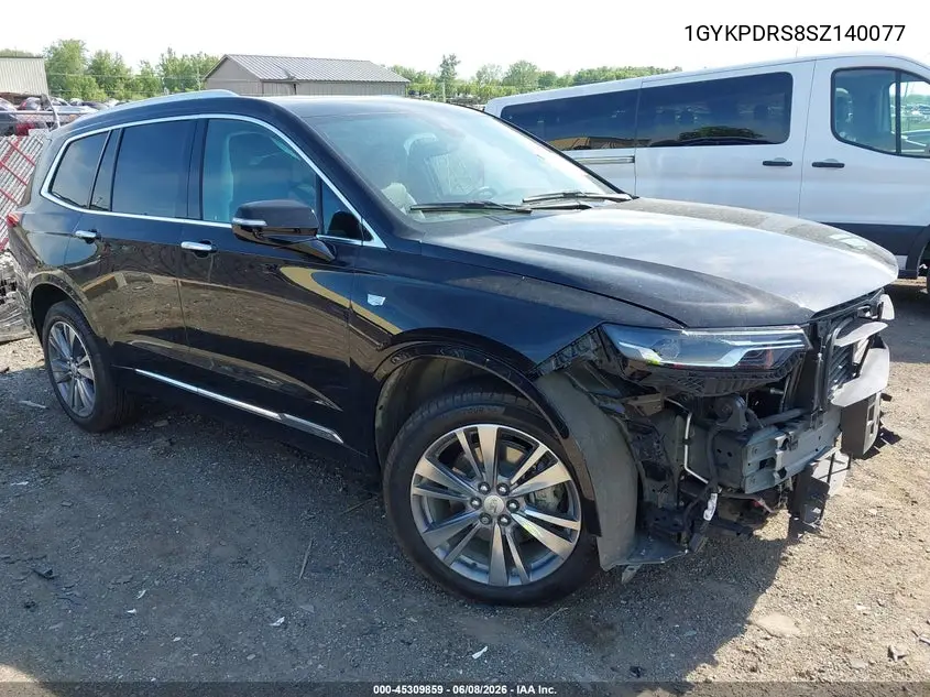 2025 Cadillac Xt6 Awd Premium Luxury VIN: 1GYKPDRS8SZ140077 Lot: 45309859