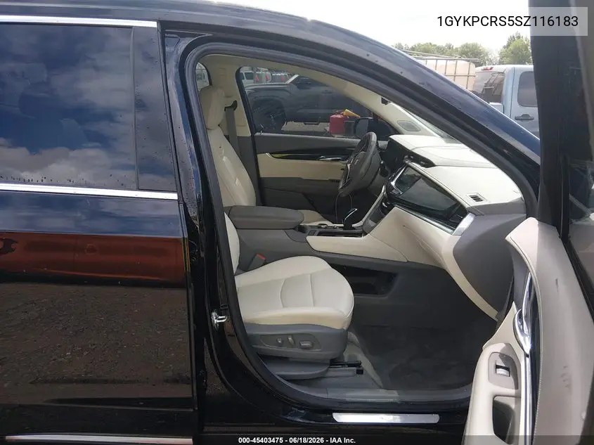 2025 Cadillac Xt6 Fwd Premium Luxury VIN: 1GYKPCRS5SZ116183 Lot: 45403475