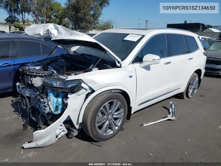 2025 Cadillac Xt6 Fwd Premium Luxury VIN: 1GYKPCRS1SZ134650 Lot: 45546931