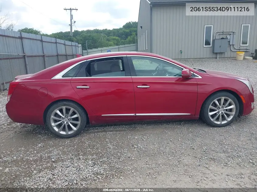 2013 Cadillac Xts Premium VIN: 2G61S5S34D9111216 Lot: 45364384