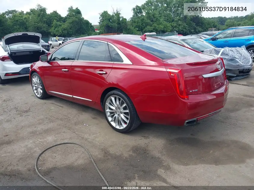 2013 Cadillac Xts Platinum VIN: 2G61U5S37D9184834 Lot: 45433288