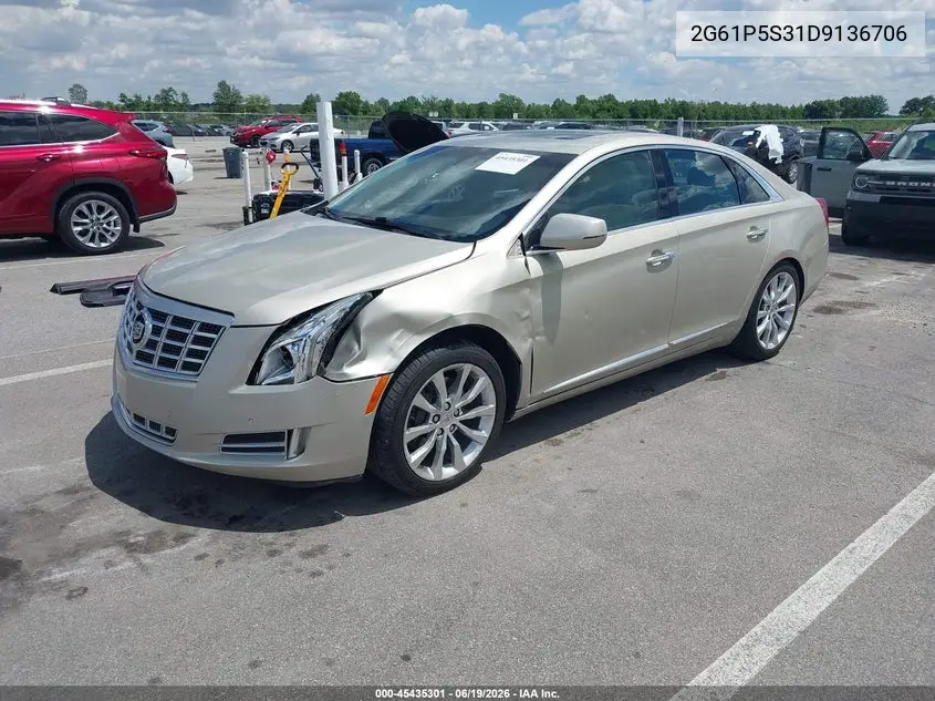 2013 Cadillac Xts Luxury VIN: 2G61P5S31D9136706 Lot: 45435301