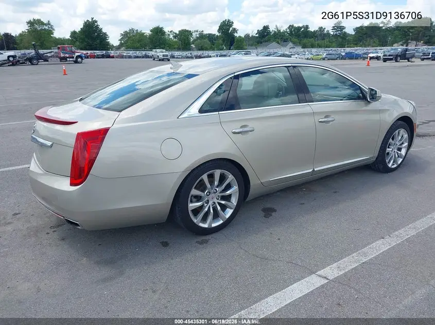 2013 Cadillac Xts Luxury VIN: 2G61P5S31D9136706 Lot: 45435301