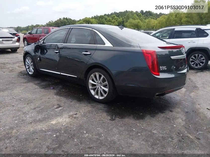 2013 Cadillac Xts Luxury VIN: 2G61P5S30D9103017 Lot: 45478164