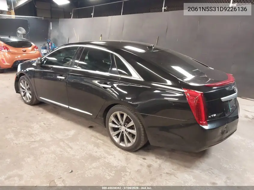 2013 Cadillac Xts Standard VIN: 2G61N5S31D9226136 Lot: 45538352