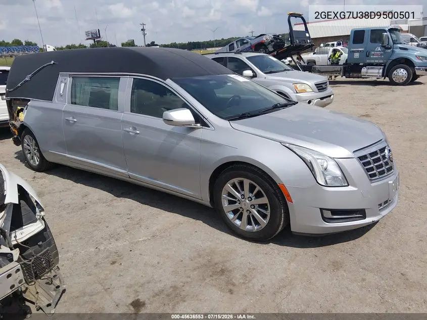 2013 Cadillac Xts B9Q Coachbuilder Hearse VIN: 2GEXG7U38D9500501 Lot: 45636553