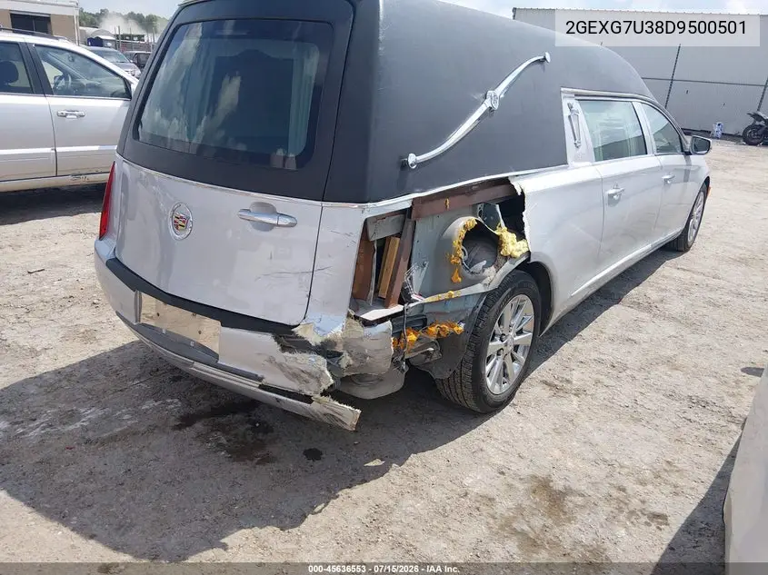 2013 Cadillac Xts B9Q Coachbuilder Hearse VIN: 2GEXG7U38D9500501 Lot: 45636553