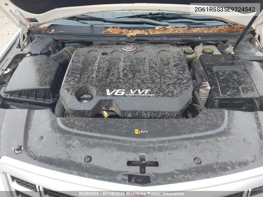 2014 Cadillac Xts Premium VIN: 2G61R5S35E9224542 Lot: 20269253
