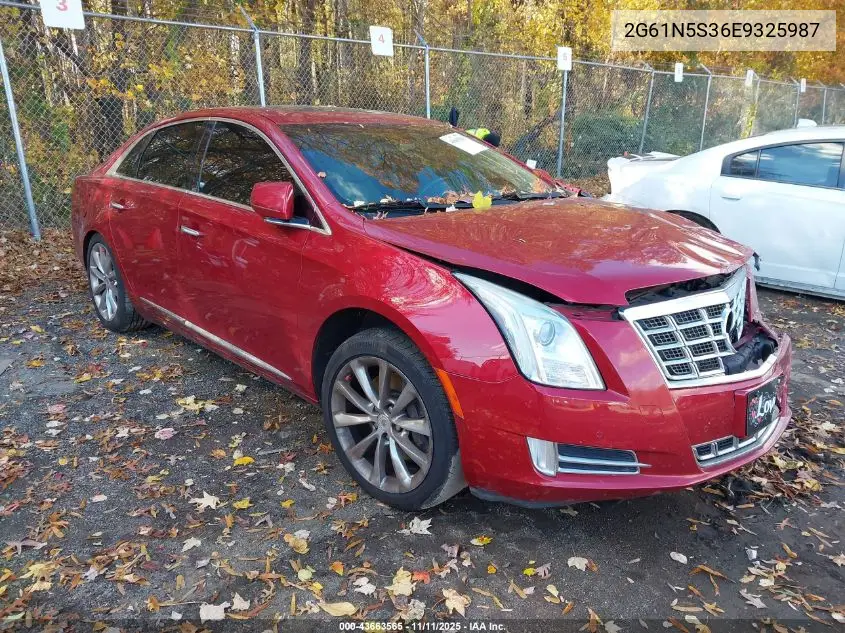 2G61N5S36E9325987 2014 Cadillac Xts Luxury