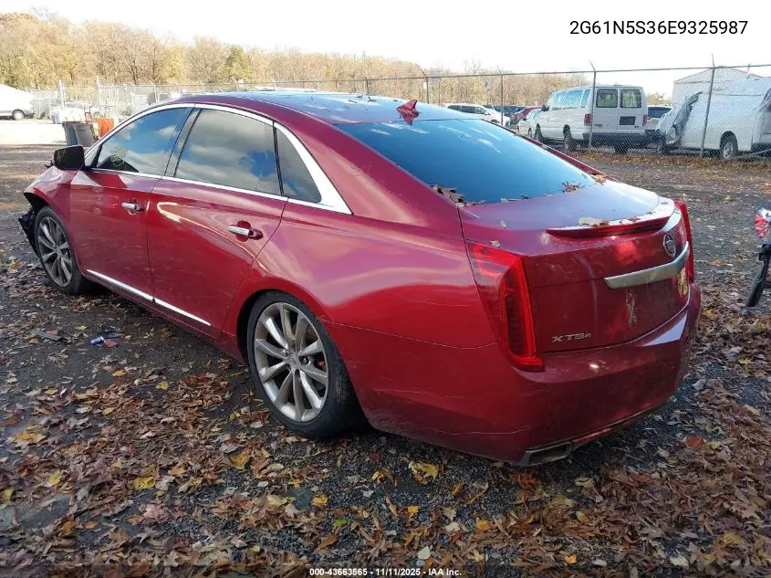2G61N5S36E9325987 2014 Cadillac Xts Luxury