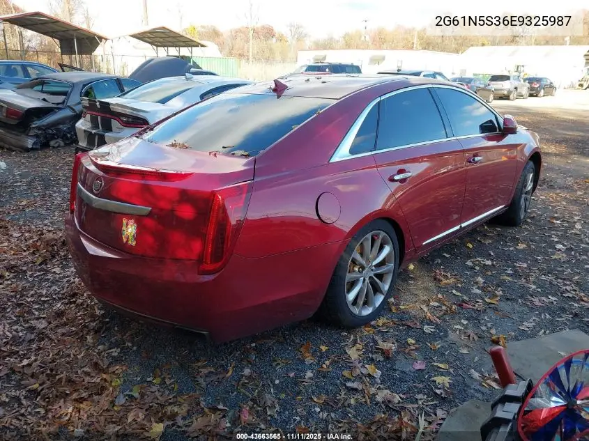 2G61N5S36E9325987 2014 Cadillac Xts Luxury