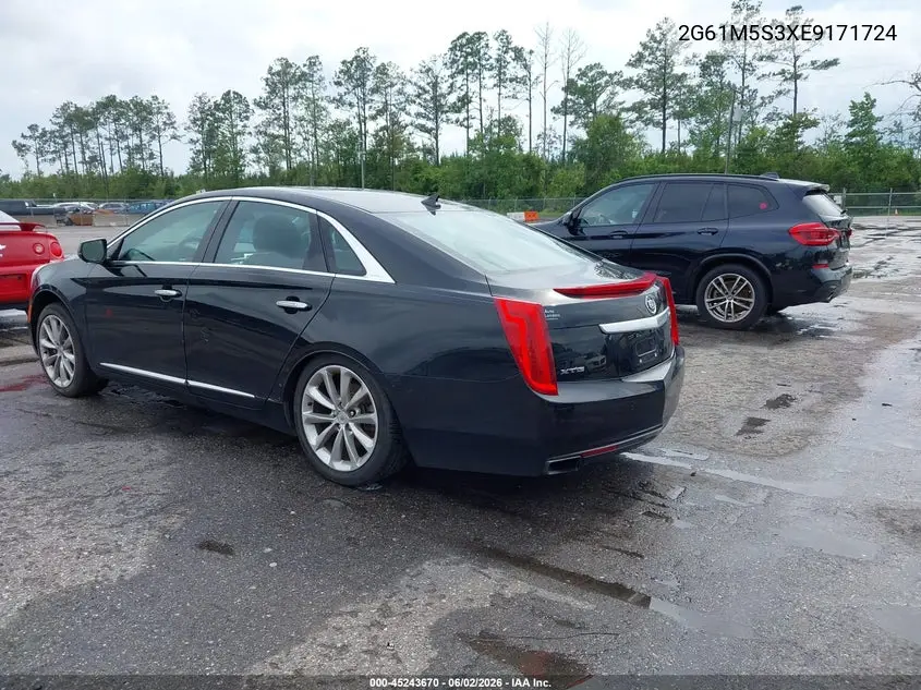 2014 Cadillac Xts Luxury VIN: 2G61M5S3XE9171724 Lot: 45243670