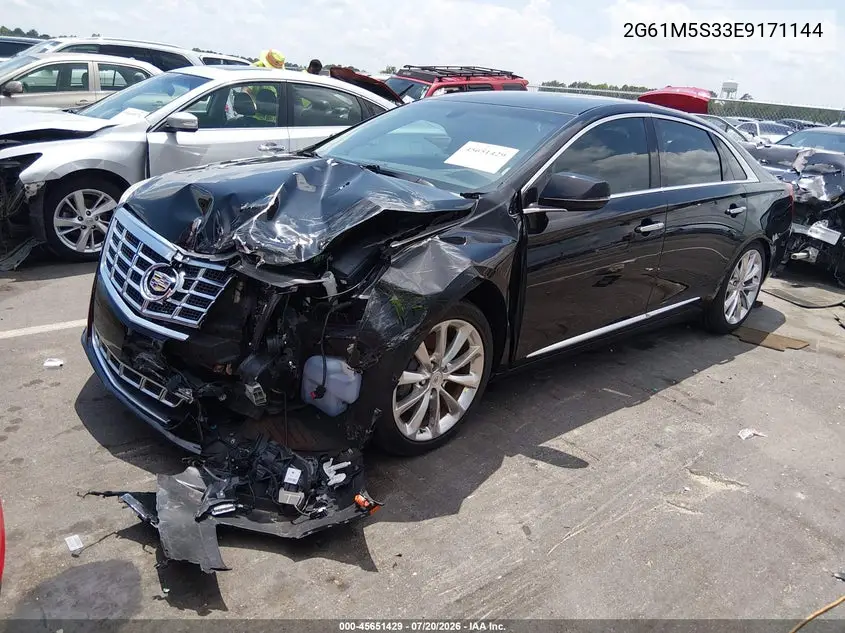 2014 Cadillac Xts Luxury VIN: 2G61M5S33E9171144 Lot: 45651429
