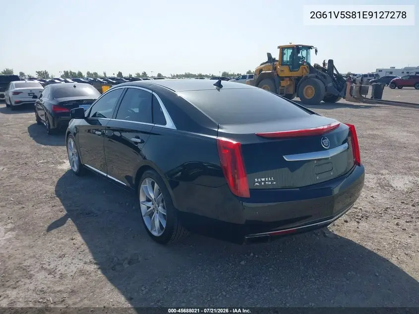 2014 Cadillac Xts Vsport Premium VIN: 2G61V5S81E9127278 Lot: 45688021