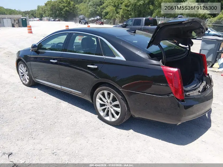 2015 Cadillac Xts Luxury VIN: 2G61M5S36F9126300 Lot: 45482926
