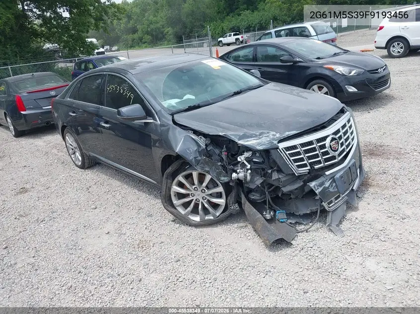 2015 Cadillac Xts Luxury VIN: 2G61M5S39F9193456 Lot: 45538349