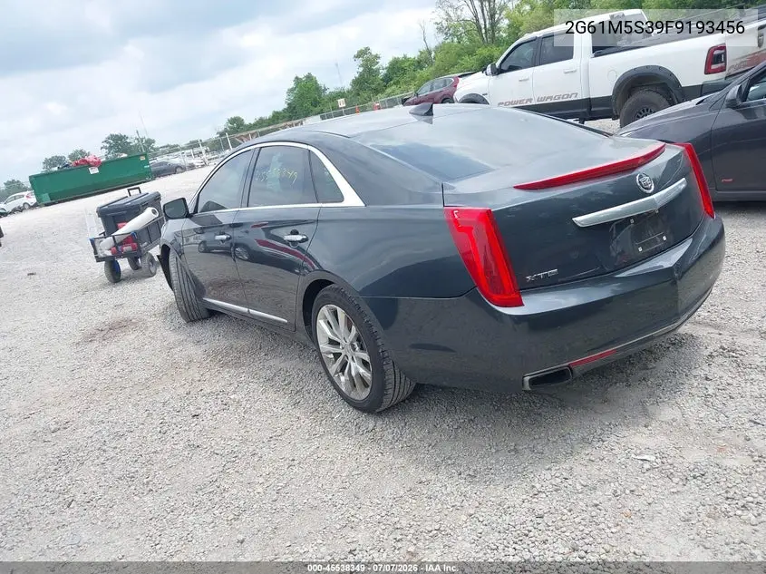 2015 Cadillac Xts Luxury VIN: 2G61M5S39F9193456 Lot: 45538349