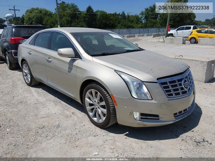 2015 Cadillac Xts Luxury VIN: 2G61M5S37F9222338 Lot: 45548490
