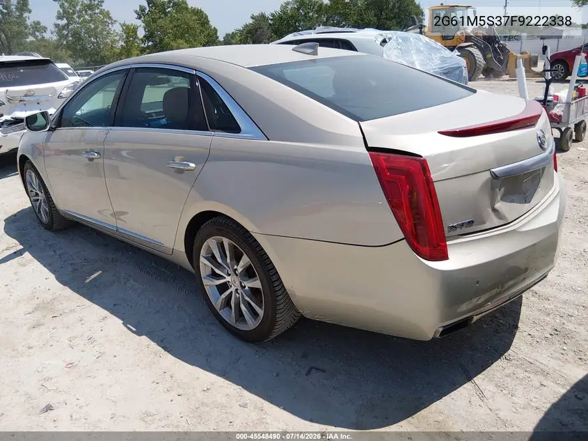 2015 Cadillac Xts Luxury VIN: 2G61M5S37F9222338 Lot: 45548490