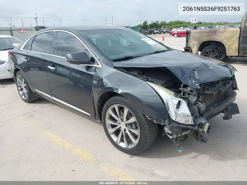 2015 Cadillac Xts Luxury VIN: 2G61N5S36F9251763 Lot: 45596474