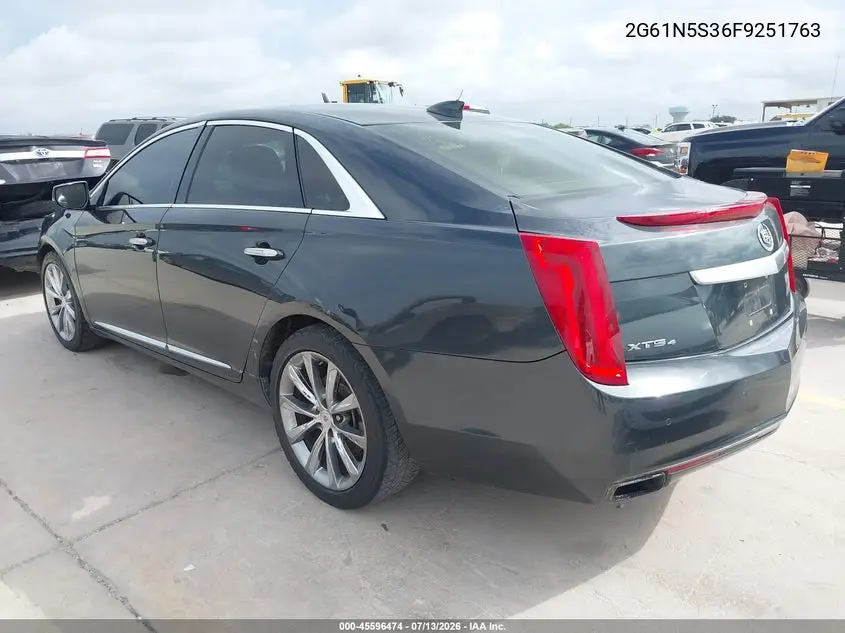 2015 Cadillac Xts Luxury VIN: 2G61N5S36F9251763 Lot: 45596474