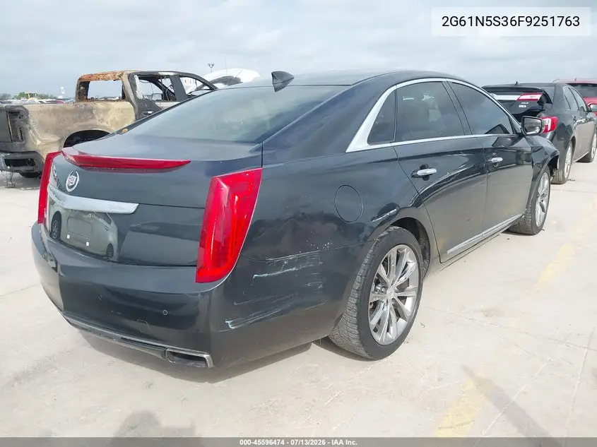2015 Cadillac Xts Luxury VIN: 2G61N5S36F9251763 Lot: 45596474