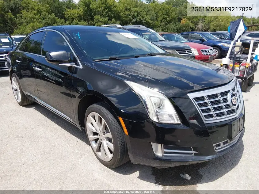 2015 Cadillac Xts Luxury VIN: 2G61M5S31F9217829 Lot: 45620552