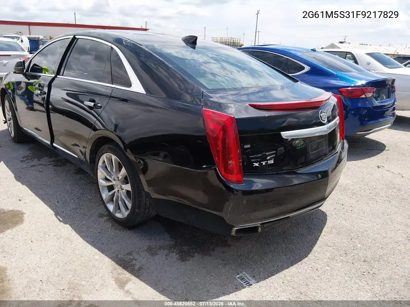 2015 Cadillac Xts Luxury VIN: 2G61M5S31F9217829 Lot: 45620552