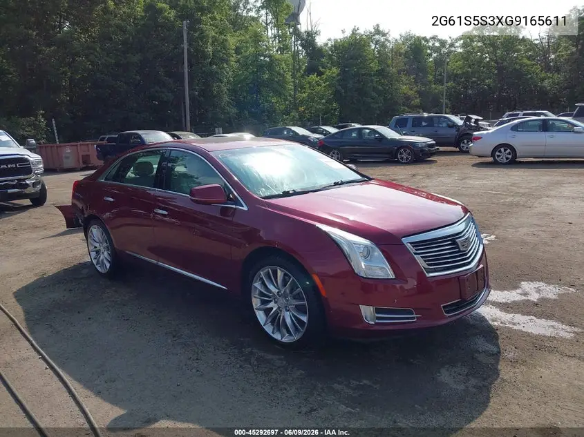2016 Cadillac Xts Platinum VIN: 2G61S5S3XG9165611 Lot: 45292697