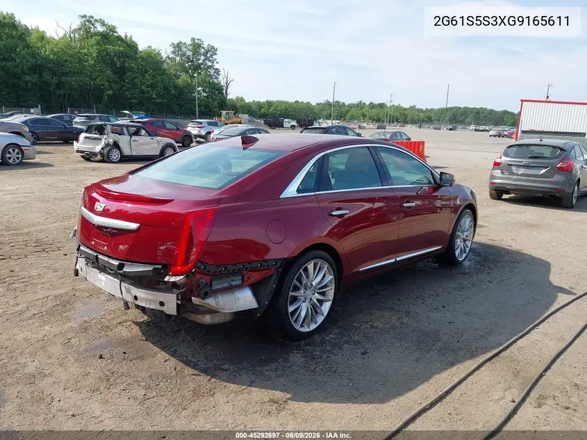 2016 Cadillac Xts Platinum VIN: 2G61S5S3XG9165611 Lot: 45292697