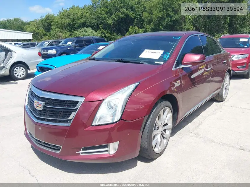 2016 Cadillac Xts Premium Collection VIN: 2G61P5S33G9139594 Lot: 45330055