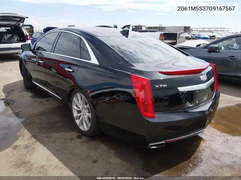 2016 Cadillac Xts Luxury Collection VIN: 2G61M5S37G9167567 Lot: 45385819