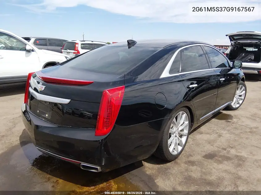 2016 Cadillac Xts Luxury Collection VIN: 2G61M5S37G9167567 Lot: 45385819